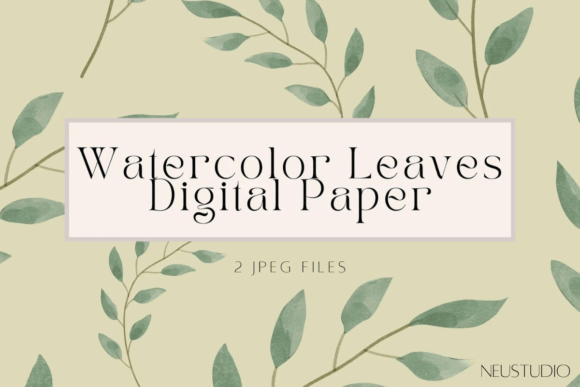 Download Watercolor Flower Digital Paper - Premium Resources