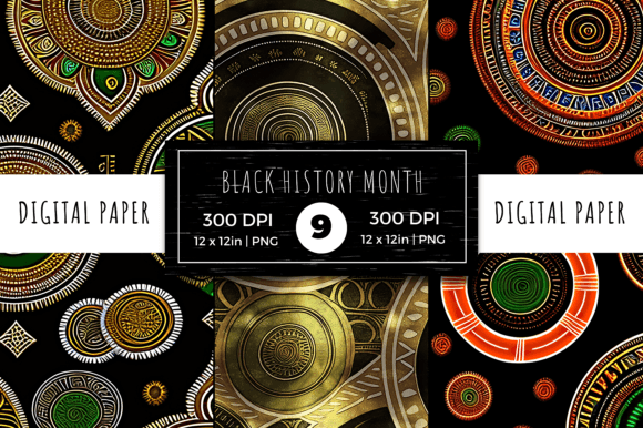 Download Black History Digital Papers - Premium Resources
